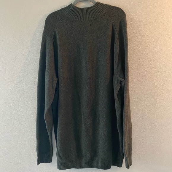 NWT Croft & Barrow Quarter Zip Sweater - Picture 8 of 8